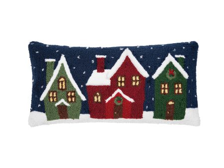 Winter Village Pillow Fashion