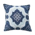 William Indigo and Surf Pillow Online