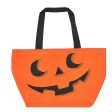 Pumpkin Face Tote Bag Discount