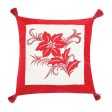 Winter Frost Poinsettia Pillow Supply