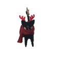 Black Cat Reindeer Figurine For Sale