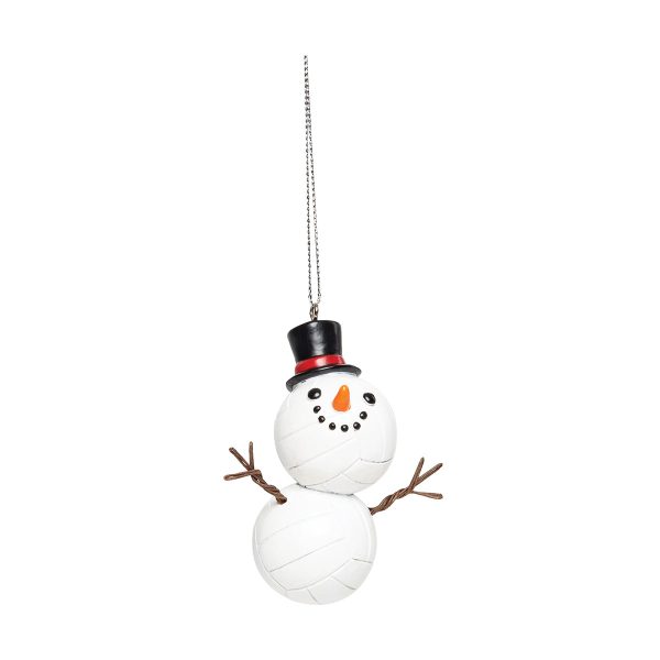 Volleyball Snowman Ornament Sale