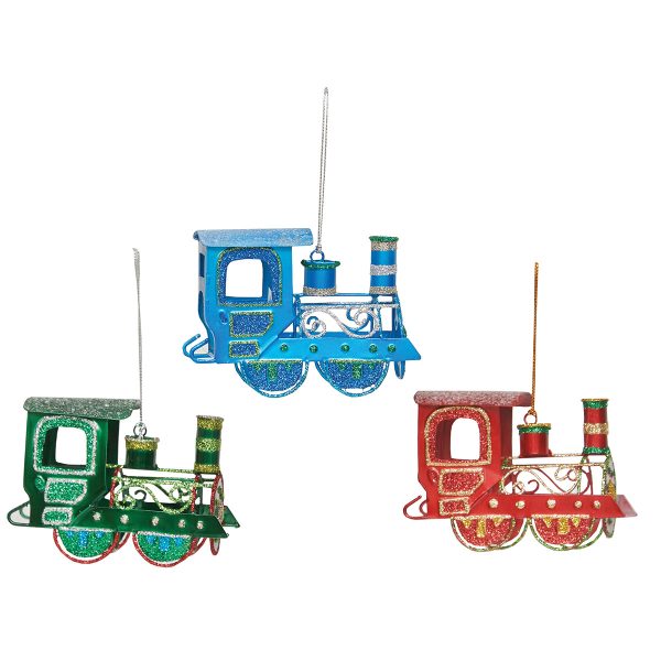 Train Ornaments, Asst. of 3 Online