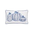 Blue Pumpkin Trio Pillow Online Hot Sale