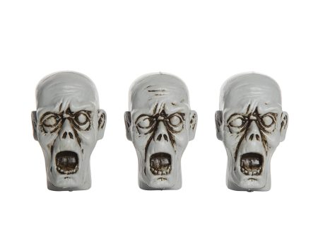 Zombie Heads in Mesh Bag, Set of  3 For Discount