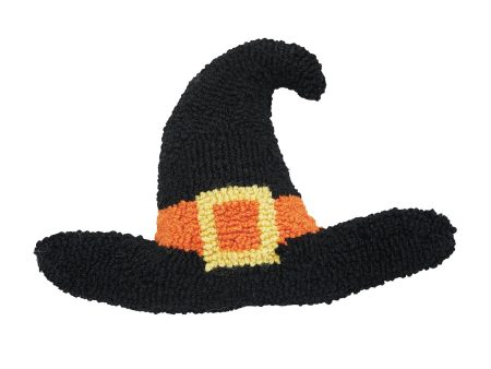 Witch Hat Shaped Hooked Mini Pillow Online Sale