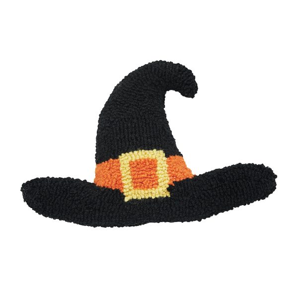 Witch Hat Shaped Hooked Mini Pillow Online Sale