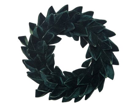 Velvet Emerald Green Wreath Cheap