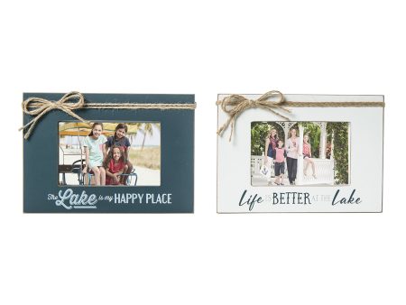 Life is Better & Happy Place Frames, Asst. of 2 Fashion