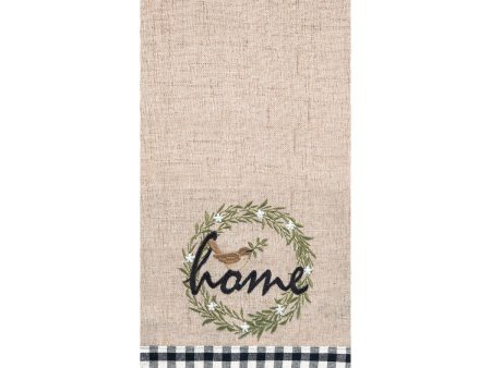 Wreathed Birds Home Kitchen Towel Hot on Sale