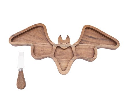 Bat Serving Board & Spreader Set Fashion