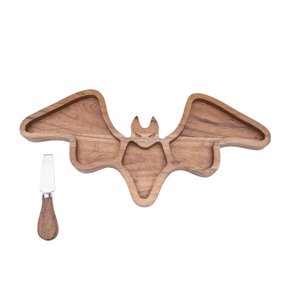 Bat Serving Board & Spreader Set Fashion