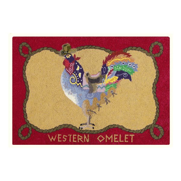 Western Omelet Rug For Sale