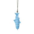 Hand-Painted Light Blue Metal Fish Bell Chime Discount