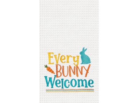 Every Bunny Welcome Kitchen Towel Discount