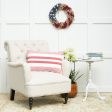 Red & White Pillow Online