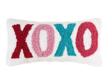 XOXO Hooked Mini Pillow on Sale