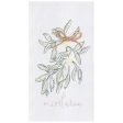 Winter Mistletoe Kitchen Towel For Cheap