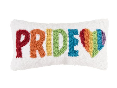 Pride Heart Hooked Mini Pillow Fashion