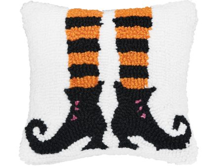 Witch Feet Hooked Mini Pillow Hot on Sale