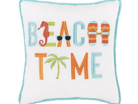 Beach Time Mini Pillow For Cheap