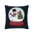 Winter Snow Globe Pillow Cheap