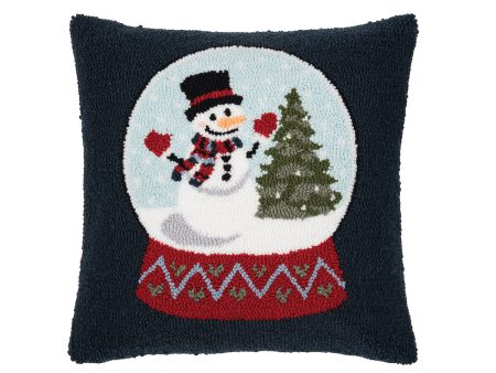 Winter Snow Globe Pillow Cheap