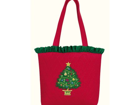 Tree Ruffle Tote For Sale