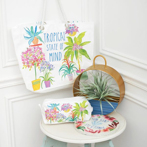 Tropical Cosmetic Bag For Sale