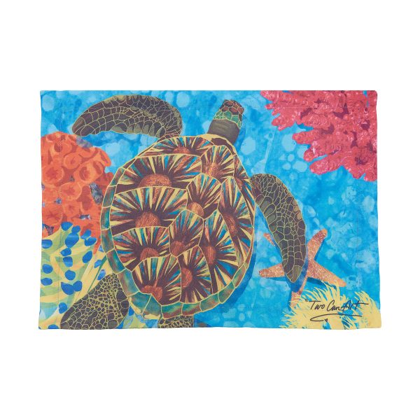 Turtle Printed Placemat For Cheap