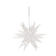 White Star Burst Ornament Cheap