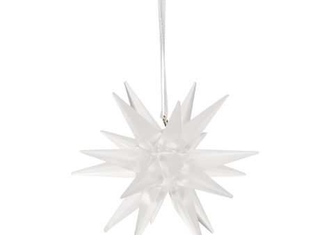 White Star Burst Ornament Cheap