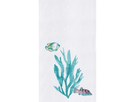 Tropical Fish & Coral Kitchen Towel Online