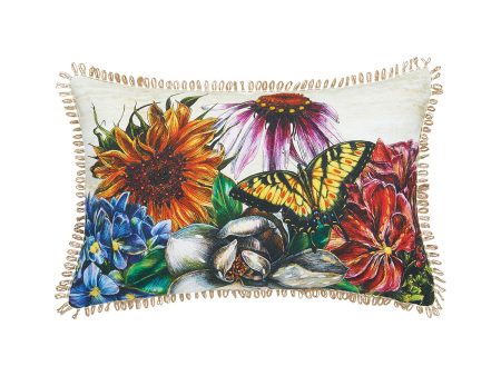 Botanical Floral Pillow Online Hot Sale