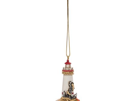 White Lighthouse Ornament Online Hot Sale