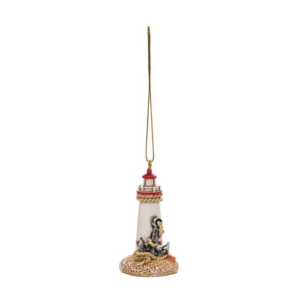 White Lighthouse Ornament Online Hot Sale