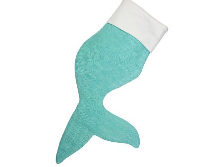 Cotton & Jute Mermaid Tail Stocking For Sale