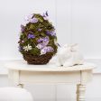 Large Lavender Egg Figurine Fashion