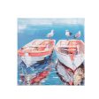 Twin Roawboats with Seagulls Wall Decor Online