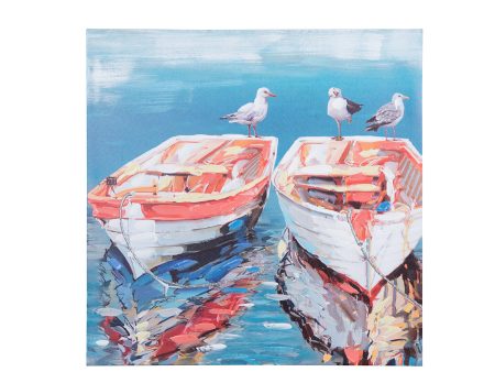 Twin Roawboats with Seagulls Wall Decor Online