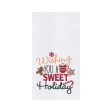 Wishing A Sweet Holiday Kitchen Towel For Cheap