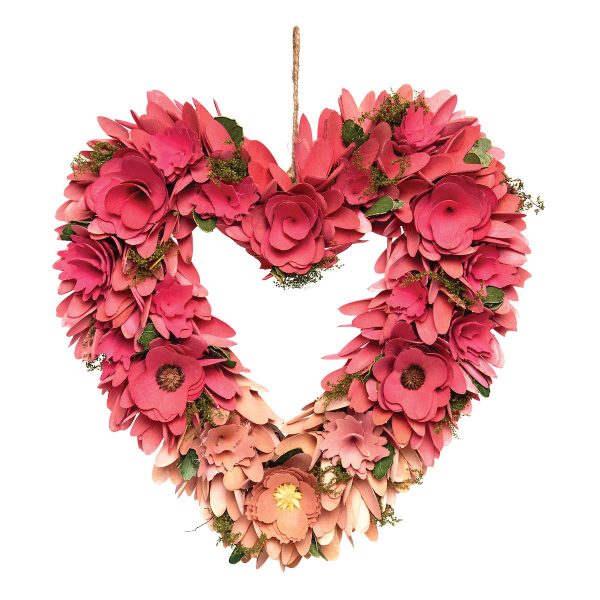 Valentine Heart Floral Wreath Online