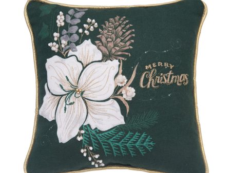 Christmas Amaryllis Mini Pillow Online now