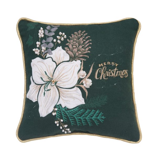 Christmas Amaryllis Mini Pillow Online now