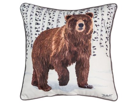 Winter Bear Pillow on Sale