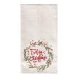 Winter Wreath Kitchen Towel Discount