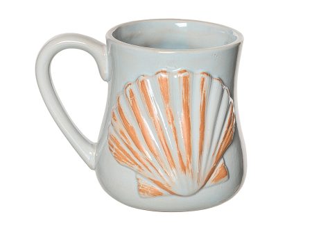 Shell Light Blue Mug Discount