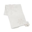 White Snowflake Throw Discount