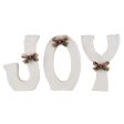 Winter White Joy Letters, Set of 3 Supply