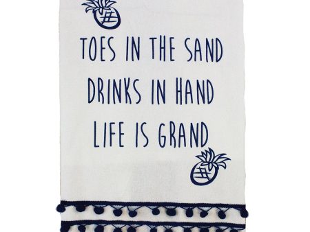 Toes In The Sand Tea Towel Online